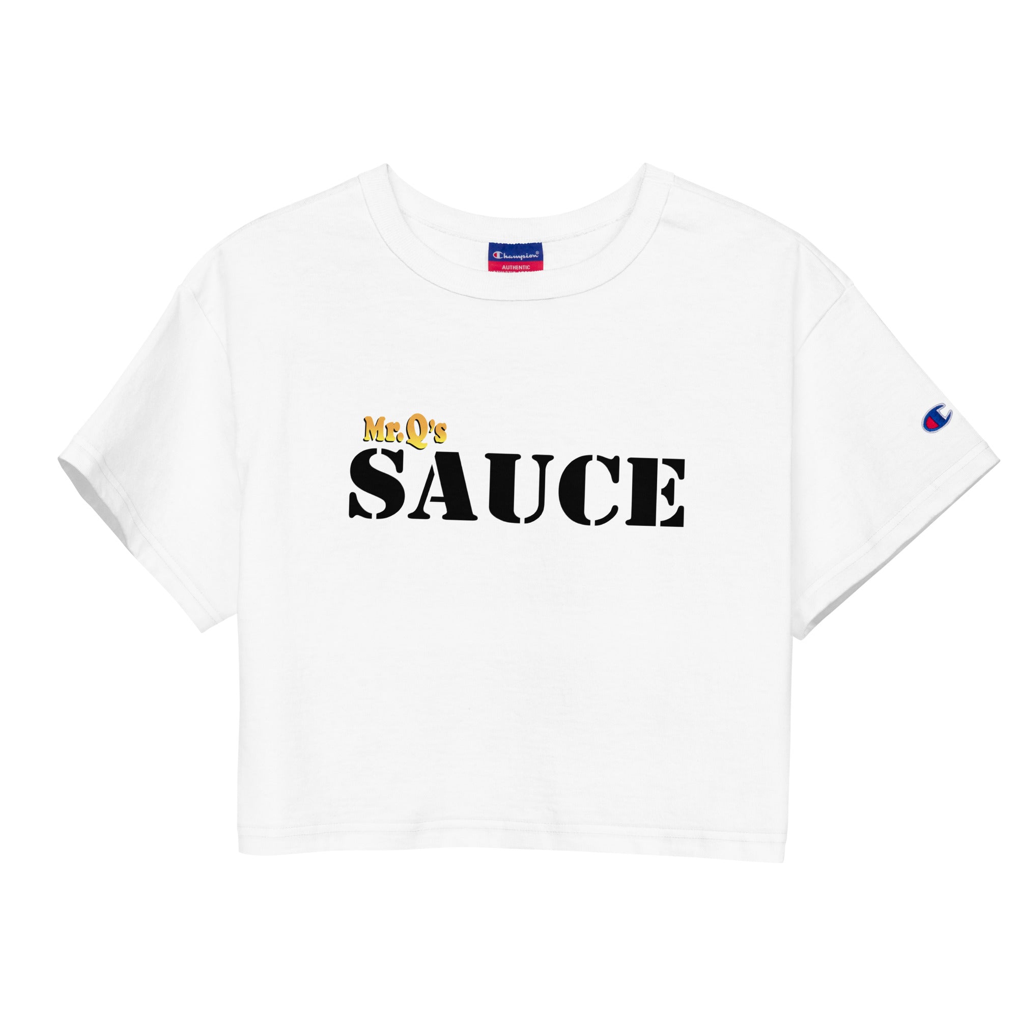Mr. Q's Sauce Crop Top