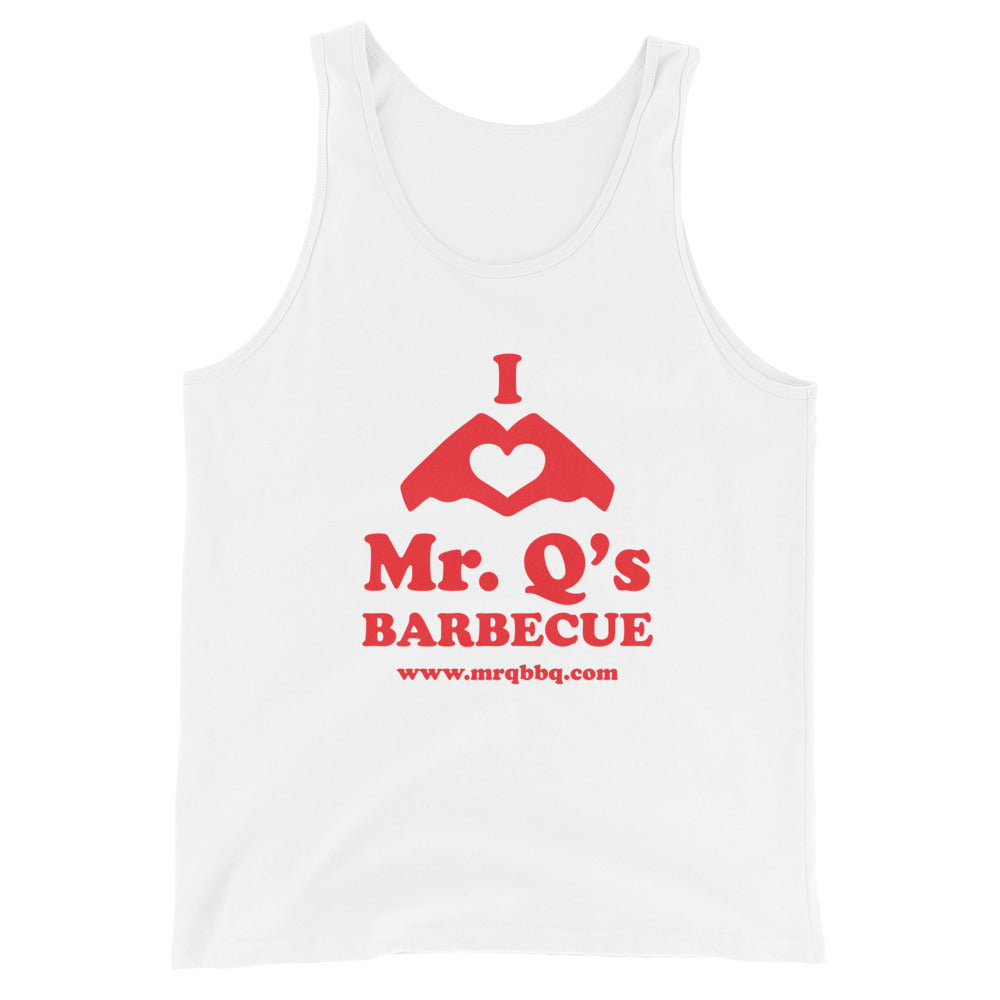 I <3 Mr. Q's BBQ Tank Top